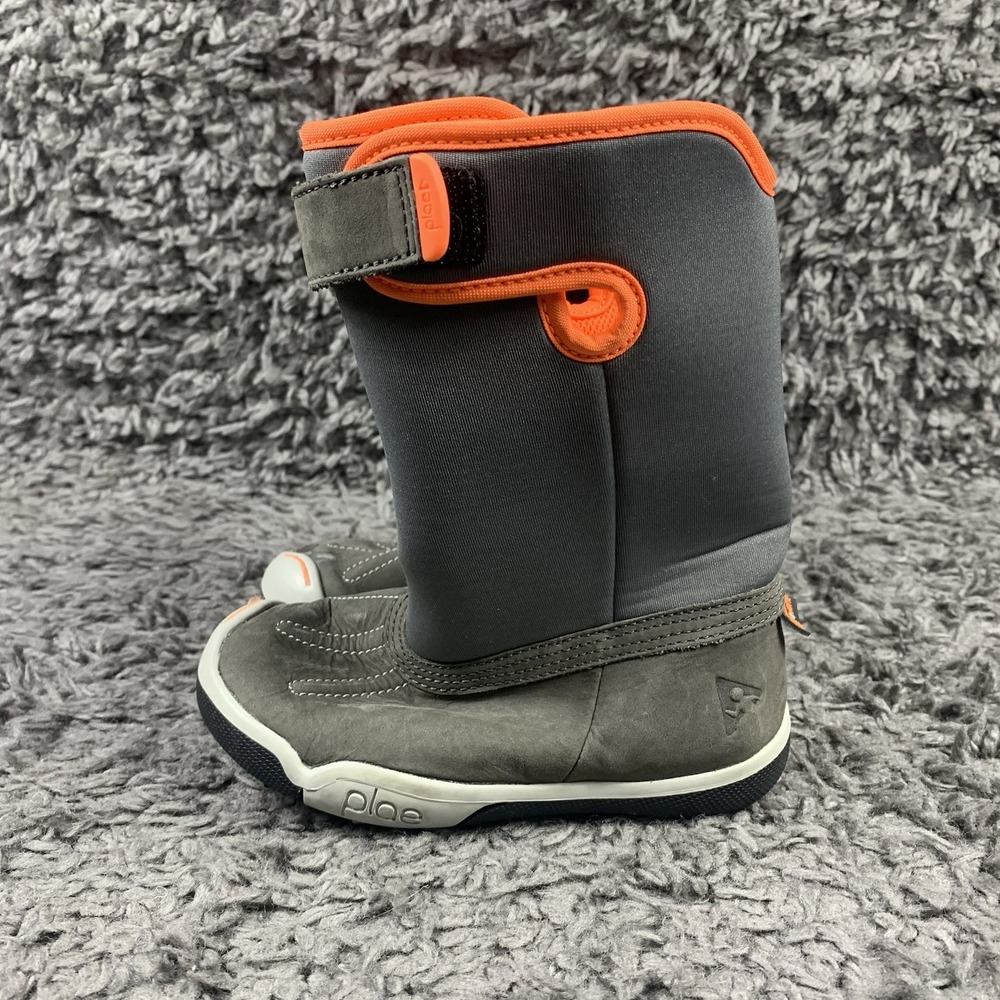 Plae Boots Kids 8 Thandi Neoprene Leather Boots